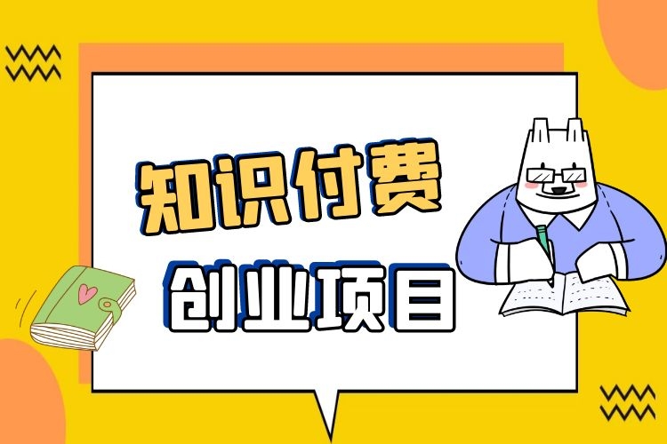 知识付费创业项目